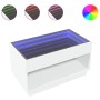 Coffee table with Infinity white LED 90x50x50 cm by , Coffee table - Ref: Foro24-847665, Price: 156,89 €, Discount: %