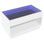 Mesa de centro con Infinity LED blanco 90x50x50 cm de , Mesas de centro - Ref: Foro24-847665, Precio: 157,99 €, Descuento: %