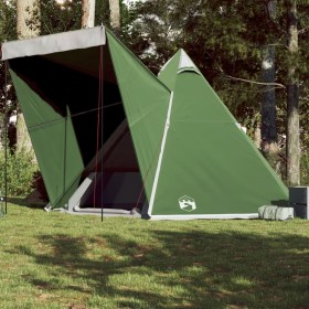 Tienda de campaña familiar tipi 6 personas impermeable verde de , Tiendas de campaña - Ref: Foro24-4009438, Precio: 153,99 €,...