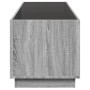 Coffee table with Infinity LED gray Sonoma 90x50x50 cm by , Coffee table - Ref: Foro24-847670, Price: 156,89 €, Discount: %