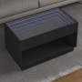 Mittelkonsole mit Infinity LED Schwarz 90x50x50 cm von , Couchtisch - Ref: Foro24-847666, Preis: 156,99 €, Rabatt: %