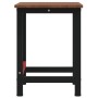 Banco de trabajo rectangular madera maciza roble 100x60x81,5 cm de , Mesas de trabajo - Ref: Foro24-3309659, Precio: 156,54 €...