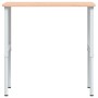 Banco de trabajo rectangular madera maciza 100x60x(71,5-98) cm de , Mesas de trabajo - Ref: Foro24-3309704, Precio: 124,44 €,...