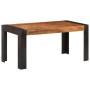 Mesa de comedor de madera maciza de mango 160x80x76 cm de , Mesas de cocina y de comedor - Ref: Foro24-3060200, Precio: 303,9...