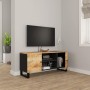 TV-Möbel aus massivem Mangoholz, 105x33x46 cm. von , TV-Möbel - Ref: Foro24-345220, Preis: 112,99 €, Rabatt: %