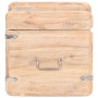 Solid acacia wood trunk 40x40x40 cm by , Storage trunks - Ref: Foro24-289648, Price: 158,99 €, Discount: %