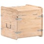 Solid acacia wood trunk 40x40x40 cm by , Storage trunks - Ref: Foro24-289648, Price: 158,99 €, Discount: %