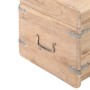 Solid acacia wood trunk 40x40x40 cm by , Storage trunks - Ref: Foro24-289648, Price: 158,99 €, Discount: %