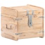 Solid acacia wood trunk 40x40x40 cm by , Storage trunks - Ref: Foro24-289648, Price: 158,99 €, Discount: %