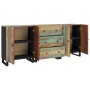 Ein Sideboard aus 3 Teilen aus recyceltem Massivholz. von , Sideboards - Ref: Foro24-3143640, Preis: 402,52 €, Rabatt: %