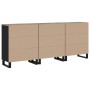 Ein Sideboard aus 3 Teilen aus recyceltem Massivholz. von , Sideboards - Ref: Foro24-3143640, Preis: 402,52 €, Rabatt: %