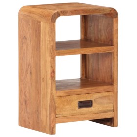 Mesita de noche madera maciza acacia acabado miel 40x30x60 cm de , Mesitas de noche - Ref: Foro24-289633, Precio: 151,23 €, D...