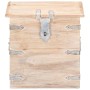 Solid acacia wood trunk 40x40x40 cm by , Storage trunks - Ref: Foro24-289646, Price: 144,99 €, Discount: %