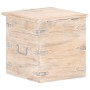 Baúl de madera maciza de acacia 40x40x40 cm de , Baúles de almacenamiento - Ref: Foro24-289646, Precio: 144,99 €, Descuento: %