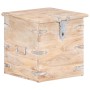 Baúl de madera maciza de acacia 40x40x40 cm de , Baúles de almacenamiento - Ref: Foro24-289646, Precio: 144,99 €, Descuento: %