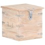 Solid acacia wood trunk 40x40x40 cm by , Storage trunks - Ref: Foro24-289646, Price: 144,99 €, Discount: %