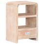 Mesita de noche de madera maciza de acacia 40x30x60 cm de , Mesitas de noche - Ref: Foro24-289632, Precio: 125,25 €, Descuent...