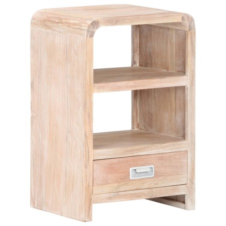 Mesita de noche de madera maciza de acacia 40x30x60 cm de , Mesitas de noche - Ref: Foro24-289632, Precio: 125,25 €, Descuent...