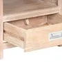 Massiver Akazienholz-Nachttisch 40x30x60 cm von , Nachttische - Ref: Foro24-289632, Preis: 103,58 €, Rabatt: %