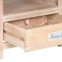 Mesita de noche de madera maciza de acacia 40x30x60 cm de , Mesitas de noche - Ref: Foro24-289632, Precio: 125,25 €, Descuent...