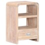 Mesita de noche de madera maciza de acacia 40x30x60 cm de , Mesitas de noche - Ref: Foro24-289632, Precio: 125,25 €, Descuent...