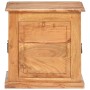 Baúl de madera maciza de acacia 40x40x40 cm de , Baúles de almacenamiento - Ref: Foro24-289649, Precio: 148,99 €, Descuento: %