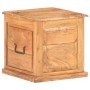 Solid acacia wood trunk 40x40x40 cm by , Storage trunks - Ref: Foro24-289649, Price: 148,48 €, Discount: %