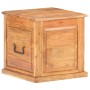 Solid acacia wood trunk 40x40x40 cm by , Storage trunks - Ref: Foro24-289649, Price: 148,48 €, Discount: %