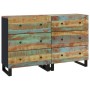 Sideboards 2 units solid recycled wood 60x33x75 cm by , Sideboards - Ref: Foro24-3143637, Price: 371,03 €, Discount: %