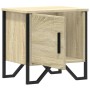 Mesitas de noche 2 uds contrachapado color roble 40x30x40 cm de , Mesitas de noche - Ref: Foro24-848517, Precio: 64,99 €, Des...