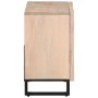 Solid mango wood sink cabinet for bathroom 62x34x58 cm by , Bathroom furniture - Ref: Foro24-377532, Price: 106,95 €, Discoun...