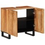 Solid acacia wood bathroom sink cabinet 62x34x58 cm by , Bathroom furniture - Ref: Foro24-377530, Price: 102,47 €, Discount: %