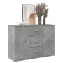 Ingenieurholz-Sideboard in Betongrau 90,5x29,5x65 cm von , Sideboards - Ref: Foro24-849877, Preis: 84,92 €, Rabatt: %