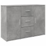 Aparador madera de ingeniería gris hormigón 90,5x29,5x65 cm de , Aparadores - Ref: Foro24-849877, Precio: 89,99 €, Descuento: %