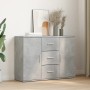 Ingenieurholz-Sideboard in Betongrau 90,5x29,5x65 cm von , Sideboards - Ref: Foro24-849877, Preis: 84,92 €, Rabatt: %