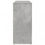 Aparador madera de ingeniería gris hormigón 90,5x29,5x65 cm de , Aparadores - Ref: Foro24-849877, Precio: 89,99 €, Descuento: %