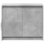 Sideboard with LED lights, engineered wood in gray concrete finish, 72x34x61 cm. by , Sideboards - Ref: Foro24-852176, Price:...