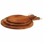 Tablas de cortar 3 piezas madera maciza de acacia de , Tablas de cortar - Ref: Foro24-376052, Precio: 43,83 €, Descuento: %