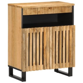 Sideboard in solid mango wood rough 60x34x75 cm by , Lockers and storage cabinets - Ref: Foro24-377559, Price: 113,14 €, Disc...