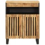 Sideboard in solid mango wood rough 60x34x75 cm by , Lockers and storage cabinets - Ref: Foro24-377559, Price: 138,63 €, Disc...