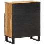 Sideboard in solid mango wood rough 60x34x75 cm by , Lockers and storage cabinets - Ref: Foro24-377559, Price: 138,63 €, Disc...