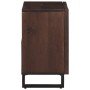 Armario de lavabo baño madera maciza mango marrón 62x34x58 cm de , Muebles de baño - Ref: Foro24-377531, Precio: 135,13 €, De...