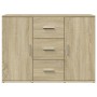 Aparador de madera de ingeniería roble Sonoma 90,5x29,5x65 cm de , Aparadores - Ref: Foro24-849876, Precio: 86,31 €, Descuent...