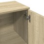 Aparador de madera de ingeniería roble Sonoma 90,5x29,5x65 cm de , Aparadores - Ref: Foro24-849876, Precio: 86,31 €, Descuent...