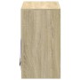 Aparador con LED madera de ingeniería roble Sonoma 72x34x61 cm de , Aparadores - Ref: Foro24-852175, Precio: 74,66 €, Descuen...