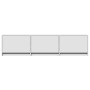 TV cabinet with LED engineered wood white 165x34x40 cm by , TV Furniture - Ref: Foro24-852250, Price: 112,64 €, Discount: %