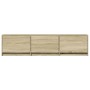 Sonoma oak engineered wood LED TV cabinet 165x34x40 cm by , TV Furniture - Ref: Foro24-852252, Price: 109,25 €, Discount: %