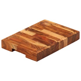 Tabla de cortar madera maciza de acacia 30x21x4 cm de , Tablas de cortar - Ref: Foro24-376053, Precio: 19,99 €, Descuento: %