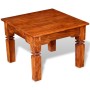 Coffee table in solid wood 60x60x45 cm by , Coffee table - Ref: Foro24-244048, Price: 118,42 €, Discount: %