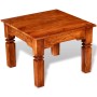 Coffee table in solid wood 60x60x45 cm by , Coffee table - Ref: Foro24-244048, Price: 118,42 €, Discount: %